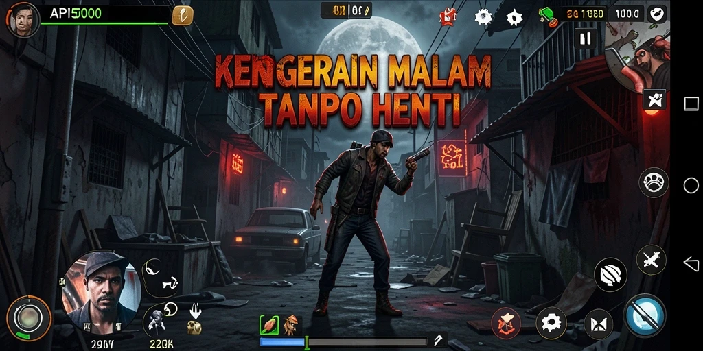 Gameplay menyeramkan dengan suasana mencekam dalam API5000.