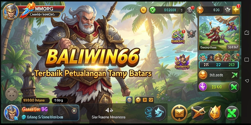 Tampilan gameplay mendebarkan di BALIWIN66 dengan pertempuran yang seru.