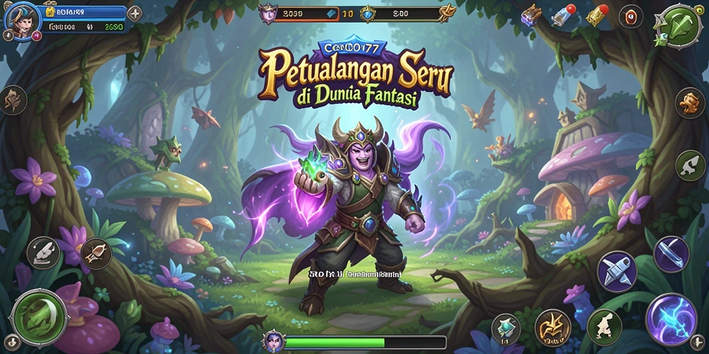 Menampilkan gameplay seru di dunia COO77 dengan tantangan yang menarik.
