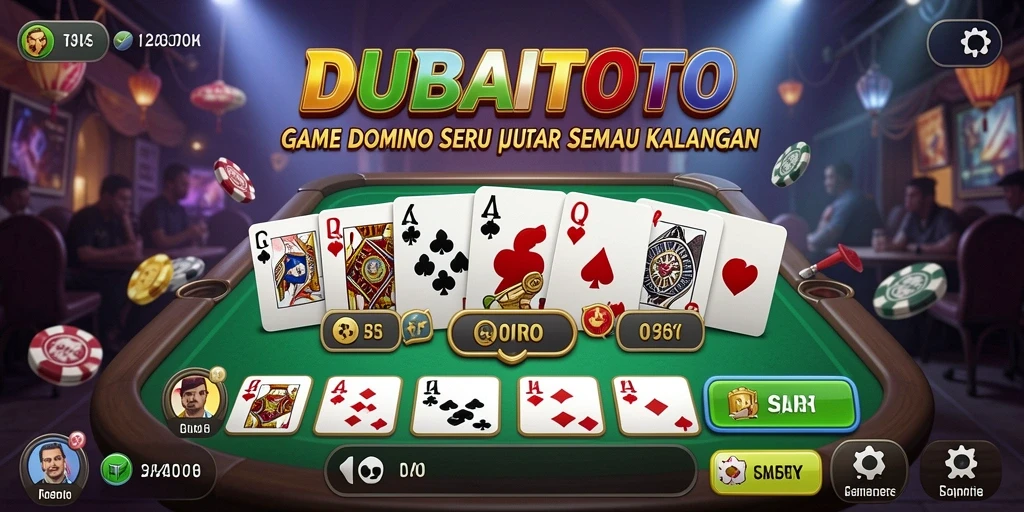 Tampilan gameplay yang seru dan interaktif dari DUBAITOTO.