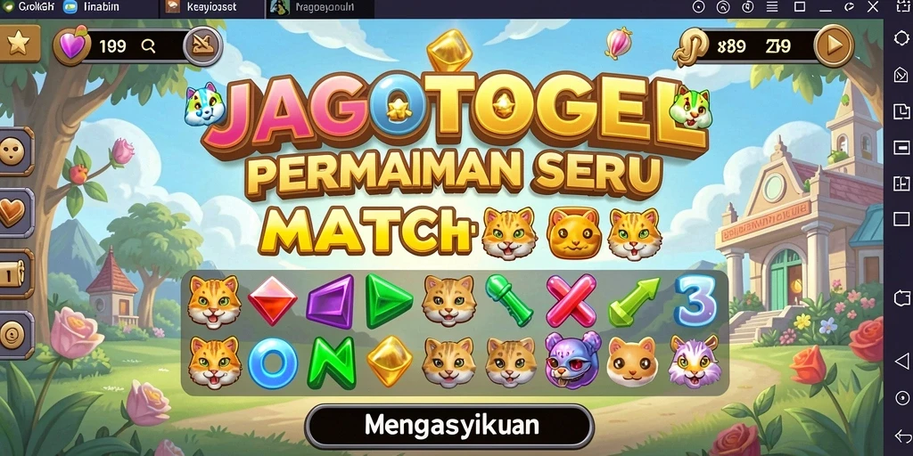 Tampilan gameplay JAGOTOGEL yang menarik dan penuh warna.