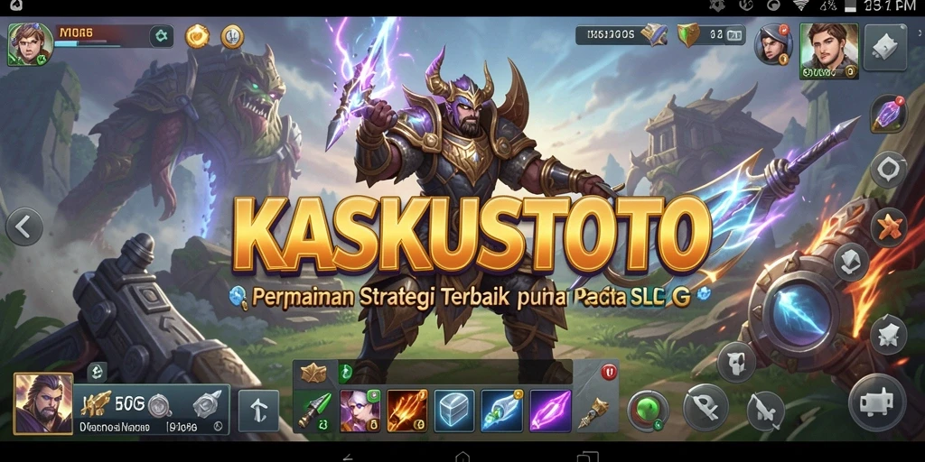 Tampilan gameplay KASKUSTOTO yang mendebarkan dan menantang.