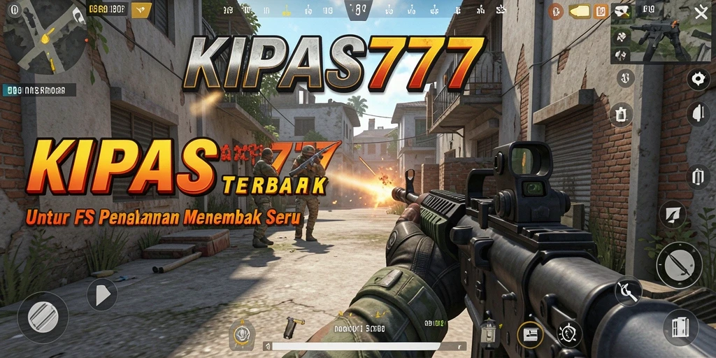 Tampilan gameplay mendebarkan dalam KIPAS777 dengan aksi menembak seru.