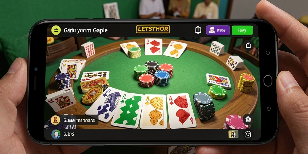 Tampilan gameplay LETSTHOR yang menarik dan interaktif.