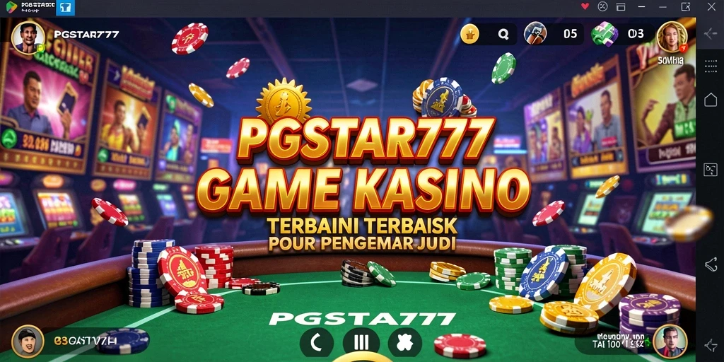 Screenshot gameplay PGSTAR777 menunjukkan keseruan bermain di kasino.
