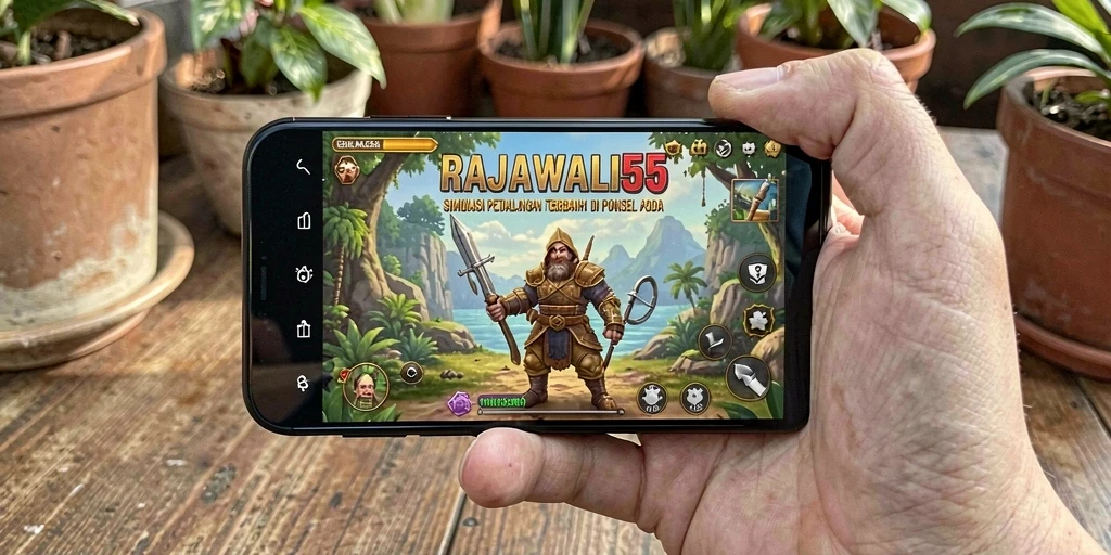 Tampilan gameplay RAJAWALI55 yang menghadirkan simulasi mendebarkan.