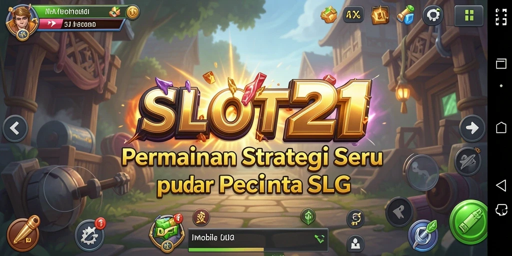 Tampilan utama gameplay <strong>SLOT21</strong> yang menampilkan strategi pertempuran.