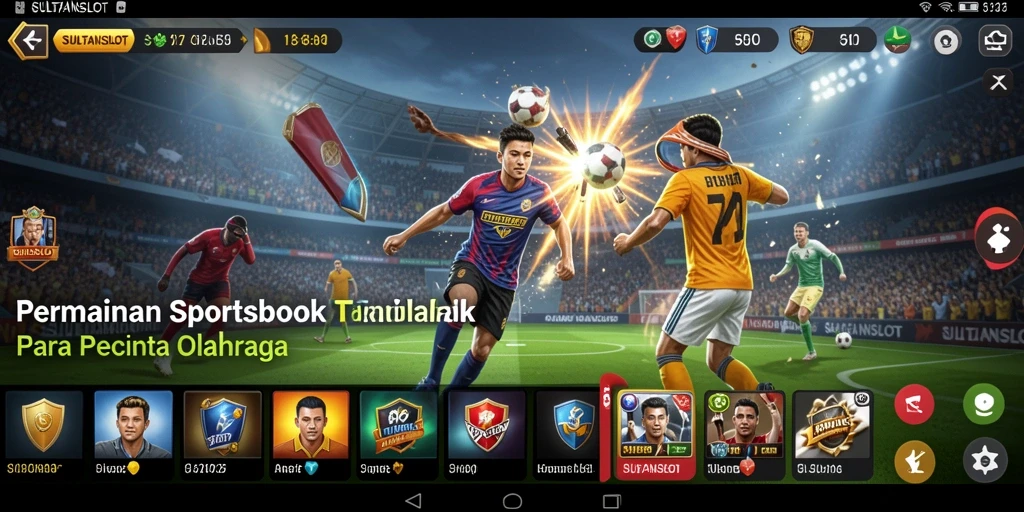 Screenshot gameplay SULTANSLOT yang menampilkan taruhan langsung.