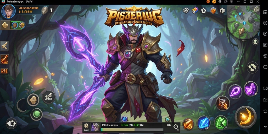 Tampilan gameplay ARPG yang memukau dalam SVIP6.