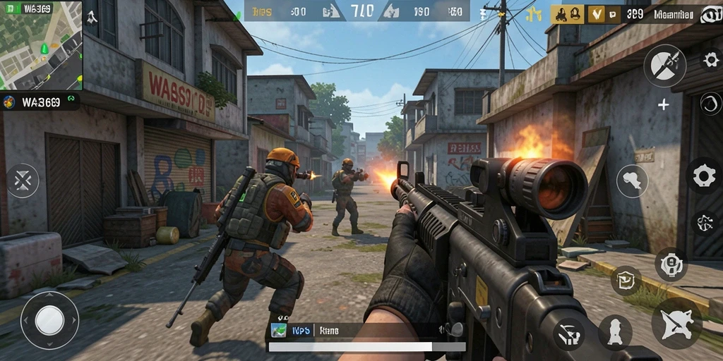 Gameplay WA369 menampilkan aksi TPS yang mendebarkan dan grafis memukau.