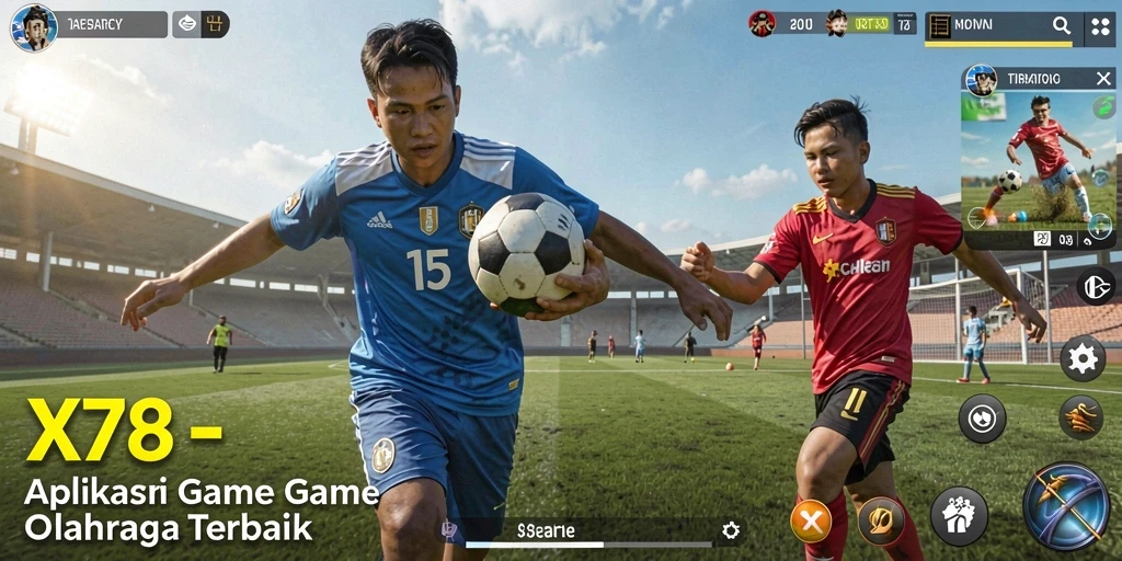 Tampilkan gameplay mendebarkan dari X78 dalam satu tampilan.